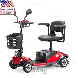 4 Wheels Mobility Scooter Electric Mobility Scooter Wheelchair for Seniors Adult