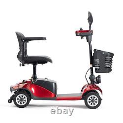 4 Wheels Mobility Scooter Electric Mobility Scooter Wheelchair for Seniors Adult