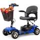 4 Wheels Mobility Scooter Heavy Duty Electric Wheelchair All Terrain Travel
