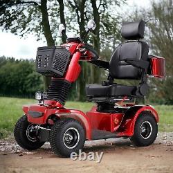 4 Wheels Mobility Scooter Power Travel Wheel Chair 500W 48V 20AH Battery Motor