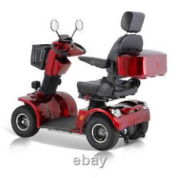 4 Wheels Mobility Scooter Power Travel Wheel Chair 500W 48V 20AH Battery Motor