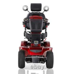 4 Wheels Mobility Scooter Power Travel Wheel Chair 500W 48V 20AH Battery Motor