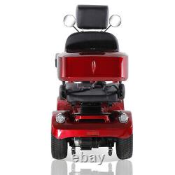 4 Wheels Mobility Scooter Power Travel Wheel Chair 500W 48V 20AH Battery Motor