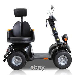 4 Wheels Mobility Scooter Power Wheel Chair Electric Device Compact 1000W US