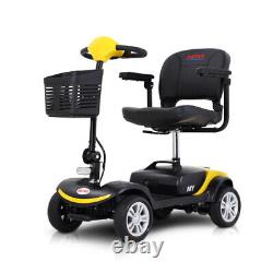 4 Wheels Mobility Scooter Power Wheel Chair Electric Device Compact 300 lbs 300W