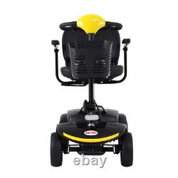 4 Wheels Mobility Scooter Power Wheel Chair Electric Device Compact 300 lbs 300W