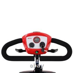 4 Wheels Mobility Scooter Power Wheel Chair Electric Device Compact Adult Travel