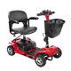 4 Wheels Mobility Scooter Power Wheel Chair Electric Device Compact Christmas Us
