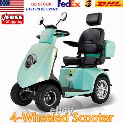 4 Wheels Mobility Scooter Power Wheelchair 800W Electric Scooters Home Travel