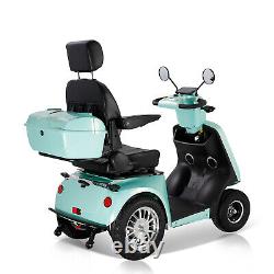 4 Wheels Mobility Scooter Power Wheelchair 800W Electric Scooters Home Travel