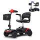 4 Wheels Mobility Scooter Power Wheelchair Electric Scooters Home Travel Elderly