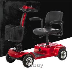 4 Wheels Mobility Scooter Power Wheelchair Folding Electric Scooters Home Trav8N