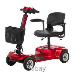 4 Wheels Mobility Scooter Power Wheelchair Folding Electric Scooters Home TravWe