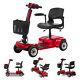 4 Wheels Mobility Scooter Power Wheelchair Folding Electric Scooters Outdoor