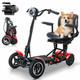 4 Wheels Mobility Scooter Power Wheelchair Folding Electric Scooters For Seniors