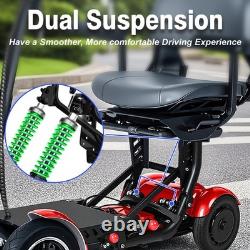 4 Wheels Mobility Scooter Power Wheelchair Folding Electric Scooters for Seniors
