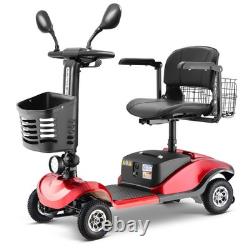 4 Wheels Mobility Scooters Power Wheelchair Folding Electric Scooter For Adult