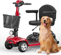 4 Wheels Scooter Power Wheelchair Folding Electric For Home