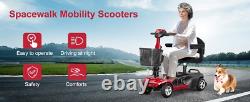 4 Wheels Scooter Power Wheelchair Folding Electric For Home