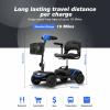 4-wheel Electric Wheelchair Powered Mobility Scooter For Adults Compact Lifetime