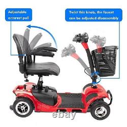 4-wheel Electric Wheelchair Powered Mobility Scooter For Adults Compact LIFETIME