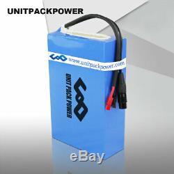 48V 20AH Li-ion Battery Waterproof PVC for 1000W Electric Scooter Wheelchair US