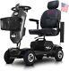 4x Wheels Heavy Duty Enhanced Electric Mobility Scooter Power Mobility Scooter