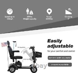 4X Wheels Heavy Duty Enhanced Electric Mobility Scooter Power Mobility Scooter