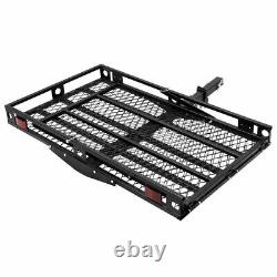 500 lbs Folding Strong Electric Wheelchair Hitch Carrier Scooter Loading Ramp