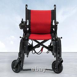 500W All Terrain Electric Wheelchair Heavy Duty Foldable Electric Wheelchairs