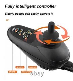 500W All Terrain Heavy Duty Power Scooter Widen 18 Folding Electric Wheelchair