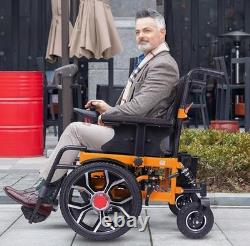 500W All Terrain Heavy Duty Power Scooter Widen 18 Folding Electric Wheelchair