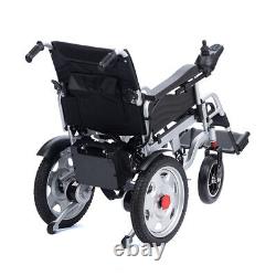 500W Dual Motor Electric Wheelchair Folding Mobility Aid Motorized Wheelchairat