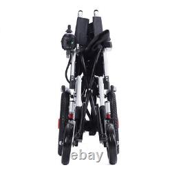 500W Dual Motor Electric Wheelchair Folding Mobility Aid Motorized Wheelchairat