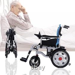 500W Electric Wheelchair Folding All Terrain Heavy Duty Portable Wheelchair US