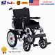 500w Foldable Electric Wheelchair All Terrain Mobility Scooter Lead-acid Battery