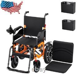 500W Foldable Intelligent Electric Wheelchair Mobility Scooter With 2Batteries