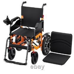 500W Foldable Intelligent Electric Wheelchair Mobility Scooter With 2Batteries