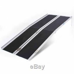 6 Foldable Stable Utility Loading Ramp for Wheelchairs Scooters Mobility 600 lb