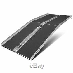 6' ft Aluminum Multifold Wheelchair Scooter Mobility Ramp portable 72 (MF6)