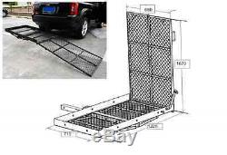 660LBs Power Wheelchair Scooter Mobility Carrier withLoading Ramp Heavy Duty Steel
