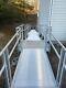 72' Aluminum Wheelchair Entry Ramp & Handrails Surface Scooter Mobility Access