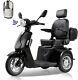 800w 60v 20ah 3-wheel Mobility Scooter Battery Motor Wheelchair For Senior Black