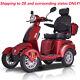 800w Heavy Duty 4 Wheels Mobility Scooters For Seniors & Adults 500lbs Capacity
