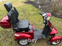 800W Heavy Duty 4 Wheels Mobility Scooters for Seniors & Adults 500lbs Capacity