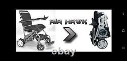 Air Hawk Lightest Weight Electric Wheelchair 41 lbs. FREE $300 accessories pak