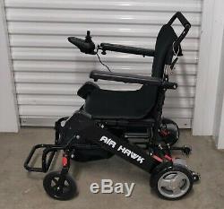 Air Hawk Lightweight Fold Electric Power Wheelchair Power Scooter Wheel chair