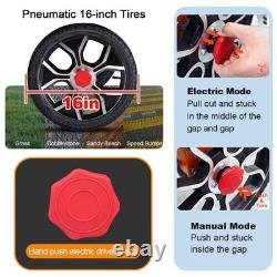 All Terrain Foldable Electric Wheelchair, 15 Miles Longe Range, 12 AH Battery