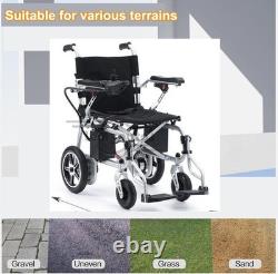All-Terrain Folding Electric Wheelchair for Adult, 12AH Battery, 360W Power Motor