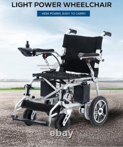 All-Terrain Folding Electric Wheelchair for Adult, 12AH Battery, 360W Power Motor